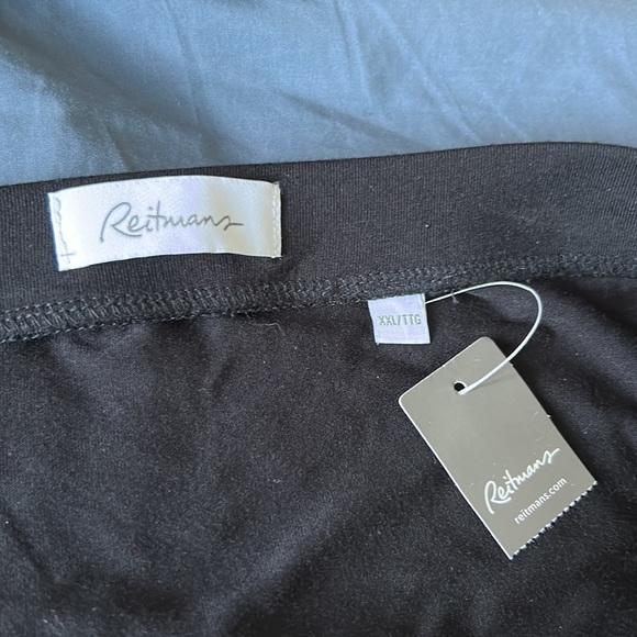 Black Maxi High Low Skirt XXL NWT - Picture 6 of 8